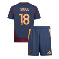 Camiseta AS Roma Matias Soule #18 Tercera Equipación para niños 2024-25 manga corta (+ pantalones cortos)